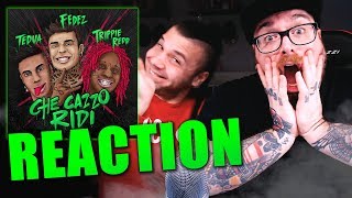 Fedez  Che CaCCIo Ridi Ft Tedua amp Trippie Redd  REACTION 2019 [upl. by Lapo]