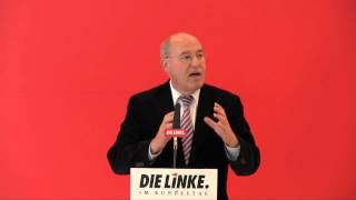 Gregor Gysi DIE LINKE »Wir stehen am Scheideweg der Energiewende« [upl. by Prem]