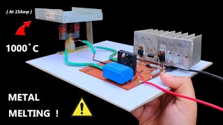 12 Volt High Current Induction Heater for Melting Metal [upl. by Ernaldus]