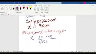 How to Convert Volume Units  Cm3 to m3 and m3 to Cm3 [upl. by Farnsworth]