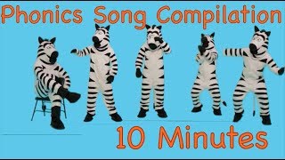 Phonics Song Compilation of AZ 10 minutes  Kidzstation [upl. by Retsbew741]