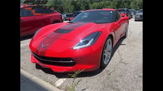 2015 Chevrolet Corvette Stingray Z51 Kansas City Overland Park Shawnee Olathe Lenexa KS [upl. by Dinah]