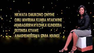 Nkwata Omukono By Immaculate Hymn 184 Lyrics Video [upl. by Fesuoy]