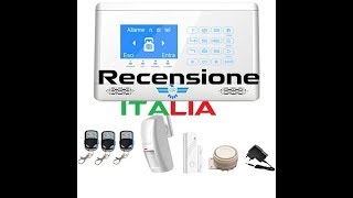 Recensione Italia  Kit Antifurto Italian Alarm IAM2BX [upl. by Andrei288]