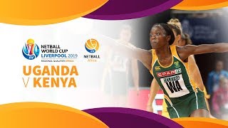 Uganda v Kenya  Africa Netball World Cup Qualifiers  Day 4 [upl. by Ellenrahs54]