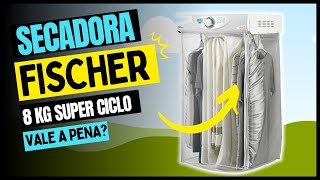 💰 Secadora de Roupas de Parede Fischer 8 Kg Super Ciclo [upl. by Aivatnahs]