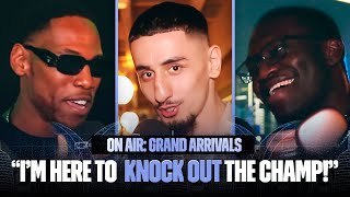 quotIM HERE TO KNOCK OUT THE CHAMP” GIB DEJI amp more FACE OFF reactions  ON AIR Grand Arrival [upl. by Ashley]