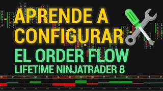 ✅Order Flow NinjaTrader 8 TUTORIAL DE CONFIGURACIÓN [upl. by Noivad206]