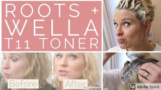 Wella T11 Toner  Root Blend [upl. by Hadeis]