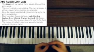 AfroCuban Latin Jazz Explained [upl. by Marquet87]