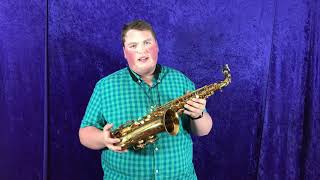 Buescher The Buescher “Big B” Aristocrat Alto Saxophone Serial 314432 [upl. by Suirtimid207]