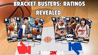 Bracket Busters Card Ratings Revealed  Rating Best to Worse  NBA 2K24 MyTeam [upl. by Nagrom274]