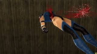 Kenshi ends Kitana Scatterbrained fatality edition3 Mortal Kombat 9  ryona [upl. by Tnairb98]