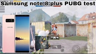 Samsung Galaxy note 8 plus PUBG test in 2024  fps and graphics test with fps meter  PUBG mobile [upl. by Tubb969]