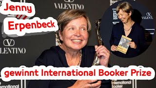 Jenny Erpenbeck die erste deutsche Schriftstellerin gewann den International Booker Prize 2024 [upl. by Humo]