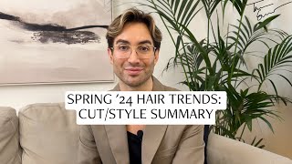 SPRING 2024 HAIR TRENDS CUTSTYLE SUMMARY [upl. by Loginov]