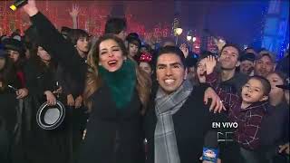 Times Square Ball Drop 20112012  Univision Version [upl. by Bayless429]