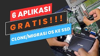 6 Aplikasi Gratis untuk CloneMigrasi OS ke SSD [upl. by Hess]