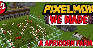 WE MADE A APRICORN FARM IN OUR PIXELMON WORLD PART2 [upl. by Dibru805]