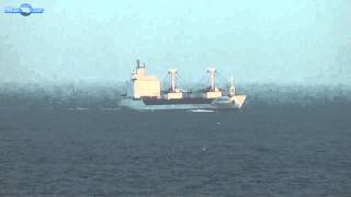 MERCHANT NAVY SILVER HORN REEFER SHIP VIDEO [upl. by Shayn]