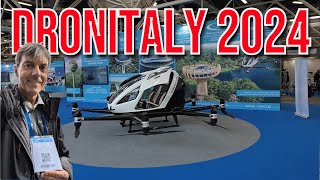 Dronitaly 2024 Ehang EVTOL Leonardo Drone Contest tutte le novità del settore droni [upl. by Grant677]