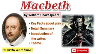 Macbeth by William Shakespeare  Important key facts  Summary  Characters  Themes  Symbols [upl. by Kaden]