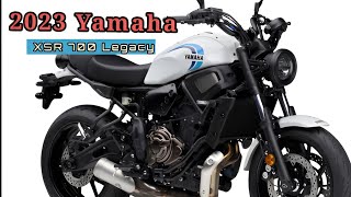 late January release yamaha xsr 700 legacy 2023 modern retro feeljonewsautoyamahahonda [upl. by Farver]