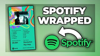 Spotify Jahresrückblick 2024 sehen  Spotify Wrapped Tutorial [upl. by Nefen]