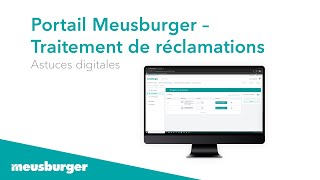 Portail Meusburger – Traitement de réclamations [upl. by Landers]