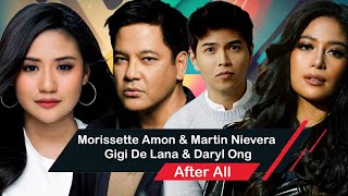 Morissette Amon amp Martin Nievera  Gigi De Lana amp Daryl Ong  After All Cover Reaction [upl. by Lezlie]