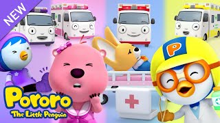 Learn Colors with Pororo Ambulance  Learning for Children  Pororo the Little Penguin [upl. by Macomber]