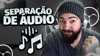 COMO SEPARAR FAIXAS DE ÁUDIO NO OBS STUDIO  Sem usar plugins ou voicemeter [upl. by Hurst]