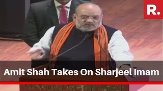 Home Minister Amit Shah Takes On Sharjeel Imam Says His Statements Are Most Seditious [upl. by Siloum]