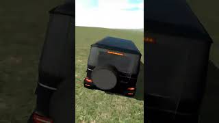 Modified black Gwagon vs train race 😱😱😱 viral vitalshorts viralgame [upl. by Rind]