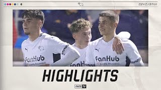 HIGHLIGHTS  Derby County U21s vs Chelsea U21s [upl. by Janek617]