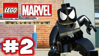 LEGO Marvel Collection  LBA  Episode 2  Black Suit SpiderMan Fights Boats [upl. by Atteragram]