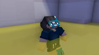 Minecraft Animation Tinies in the toilet [upl. by Ayoj337]