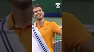 When Borna Coric Defeated Federer In Shanghai [upl. by Nirre]