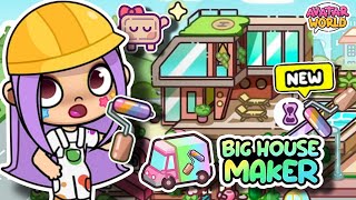 MANSION UPGRADE NEW HOUSE MAKER FOR MANSION IN AVATAR WORLD 😯🤩 [upl. by Rocray]