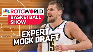 Rotoworld Basketball Expert Mock Draft LIVE 101624  Rotoworld Basketball Show  NBC Sports [upl. by Yeliw11]