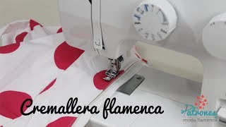 Cómo coser la cremallera de tu traje de flamenca [upl. by Novek]