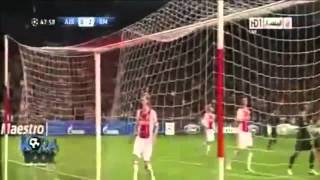 Real Madrid VS Ajax Amsrerdam 41 3102012 All Goals and Highlights [upl. by Alenoel]