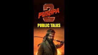 Pushpa 2 TeaserSong Public Response  Pushpa The Rule  Allu Arjun  Publictalk alluarjun ETPost [upl. by Yaral907]