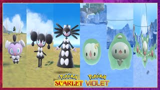 Pokemon Scarlet amp Violet GothitaGothoritaGothitelleSolosisDuosion amp Reuniclus Locations [upl. by Anerda623]