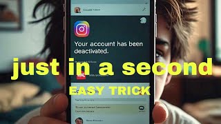 How to deactivate instagram account  instagram deactivate kese kare [upl. by Brunhilda163]