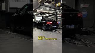 MERCEDES GLE 500 Stage 1 ECU REMAP on dyno tuningservicehuizen tuningservice chiptuning [upl. by Nyllek]