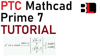 Learn PTC Mathcad Prime 7 with 3 Examples under 9 minutes boldlearning [upl. by Nivac848]