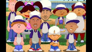 Backyard Baseball 2003 Gameplay Division Finals 2 AZ Diamondbacks BAD LUCK [upl. by Adniram]