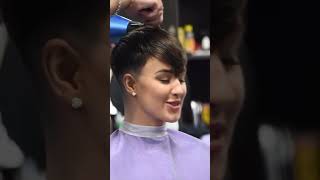 Girls short pixie hair cut styles haircut transformation hair hairshorts 2024 [upl. by Magavern47]