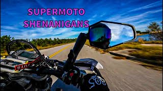 SUPERMOTO SHENANIGANS PART 2 [upl. by Conal]